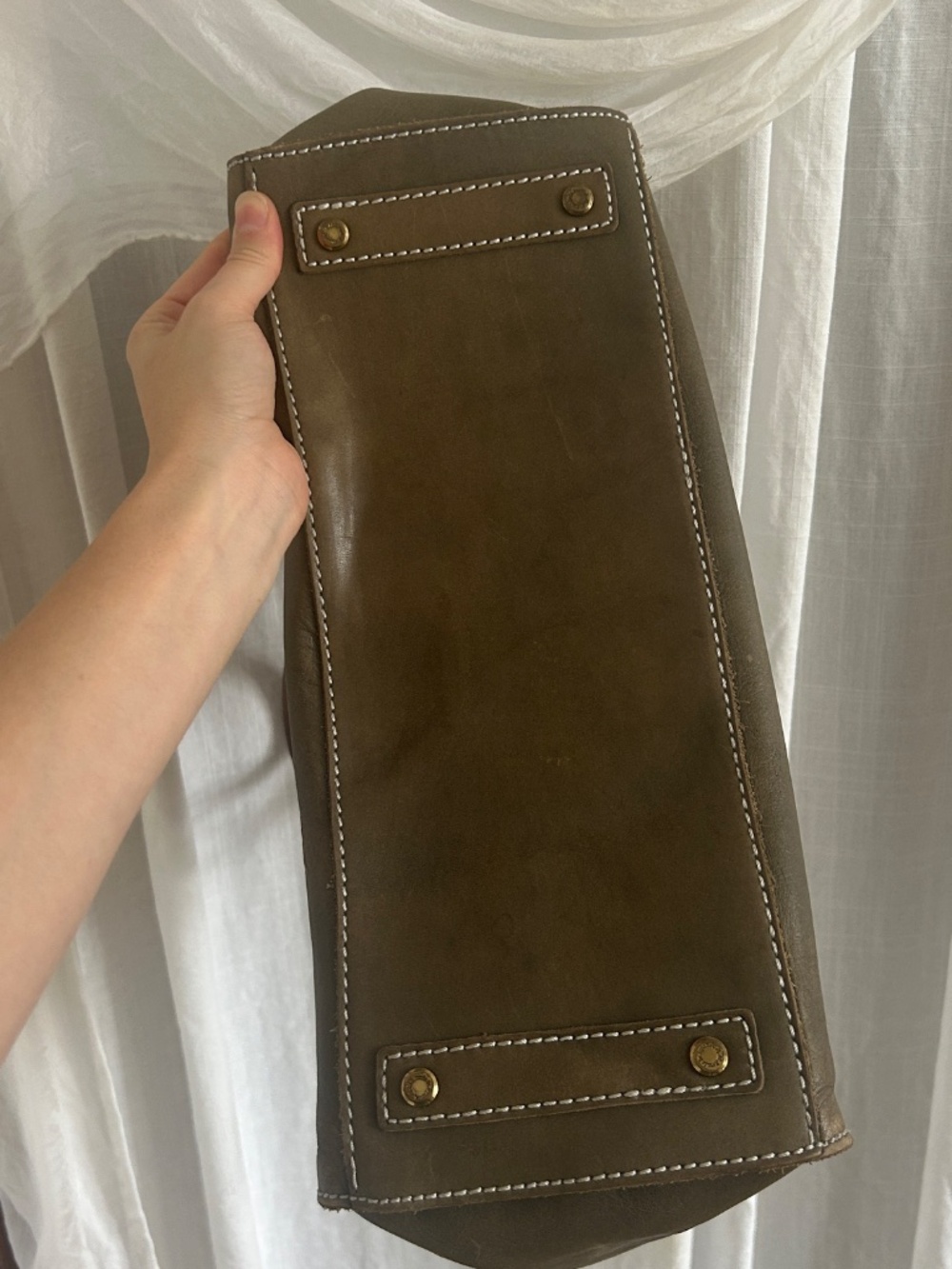 Vintage Y2K Japanese Brand Flap Bag aka "Firkin" - Picture 7 of 7